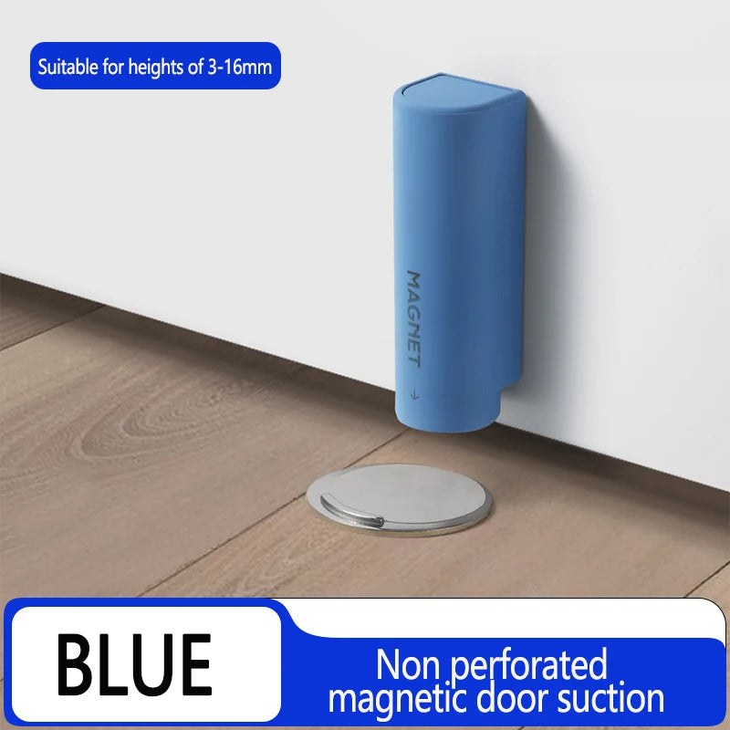 Magnetic Door Stop – Heavy Duty Nail Free Bumper for Home Security