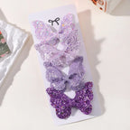 Sequined Butterfly Hair Clips – Cute Decorative Bows for Toddler Hairstyles