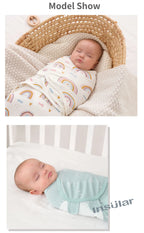Cotton Baby Sleeping Bag – Anti-Shock Swaddle Wrap for Newborn Sleep