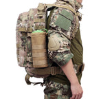 Tactical Hydration Carrier – Adjustable Nylon Water Bottle Pouch for Hiking