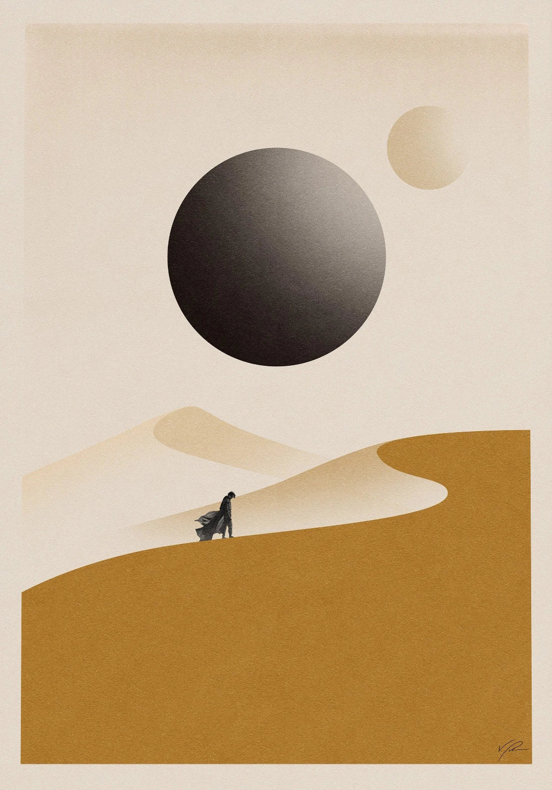 Minimalist Movie Poster Canvas Art – Abstract Modern Wall Decor for Home