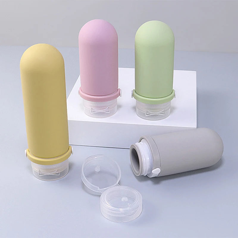 Refillable Silicone Travel Bottles – Leakproof Containers for Toiletries