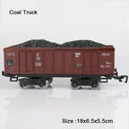 RC Train Cargo Carriage – 4cm Width Model Wagon for DIY Railway Sets