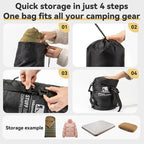 Ultralight Compression Sack – Water-Resistant Storage for Camping Hiking