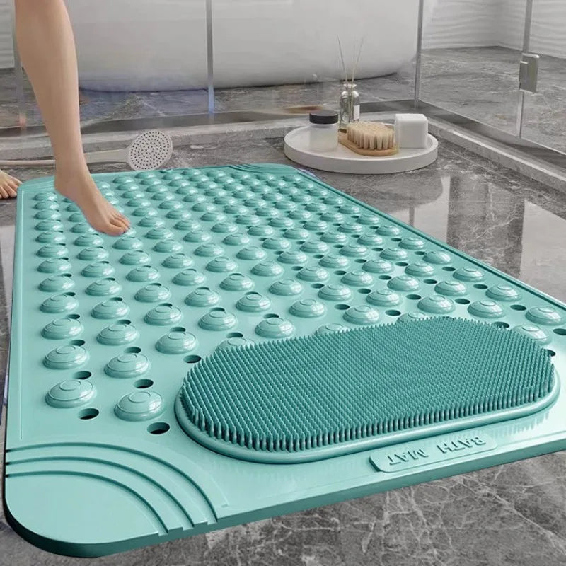 Anti-Slip Bathroom Mat – Massage Floor Pad for Bathtub Shower Safety