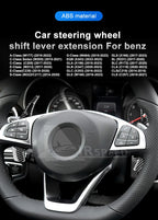 Carbon Fiber Steering Wheel Shift Paddles – Extended Shifters for Mercedes