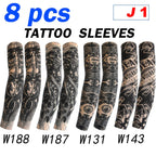 Tattoo Sleeves – Elastic Sun Protection for Outdoor Cycling and Sports