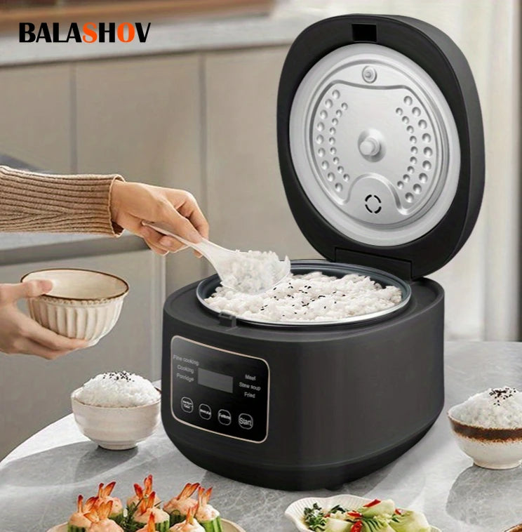 Electric Rice Cooker – 3L Non-Stick Smart Pot for Household Meal Prep