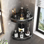 Adhesive Corner Shower Shelf – No Drill Wall Storage for Bathroom Organization