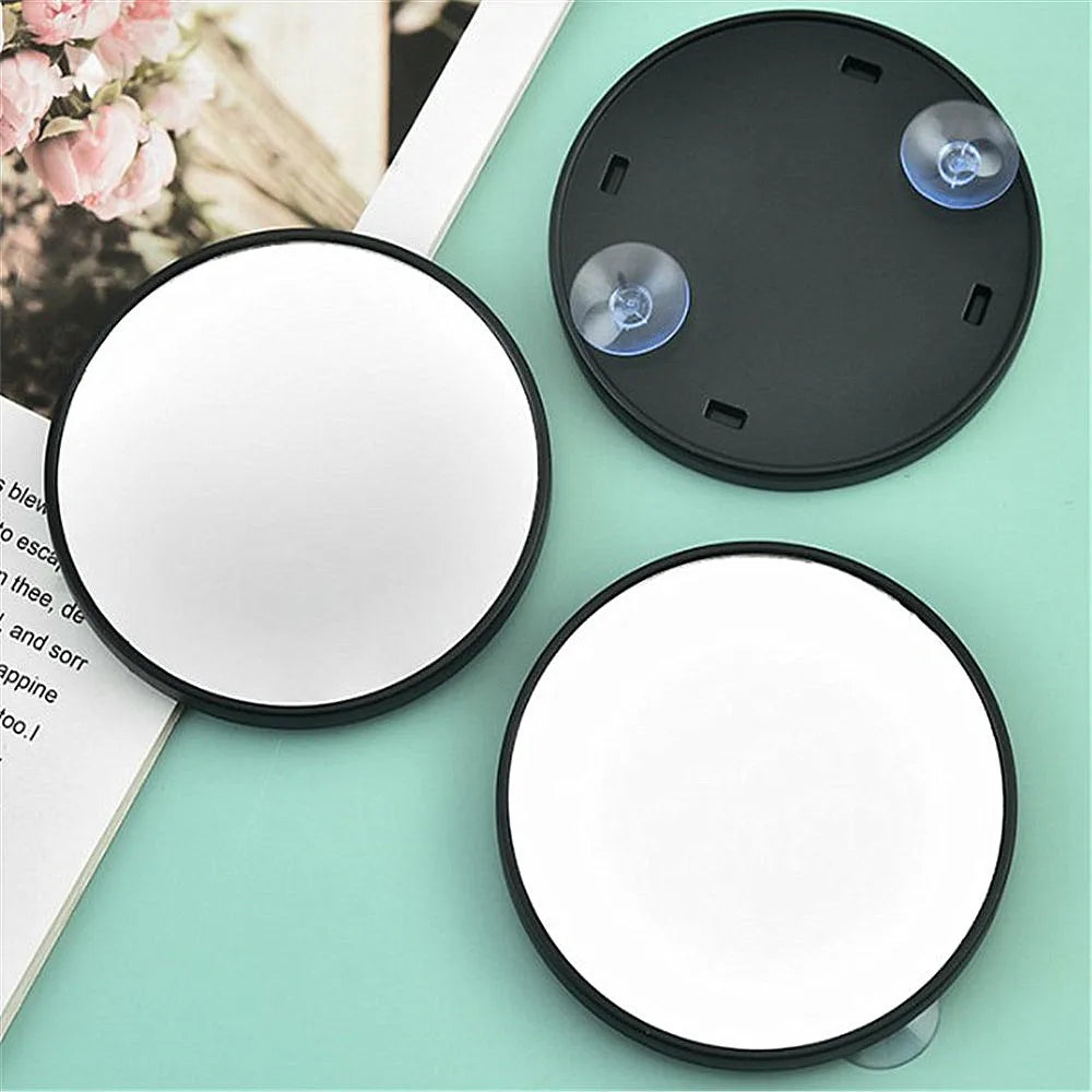 Magnifying Suction Cup Mirror – 9CM Compact Glass for Beauty Makeup Routine