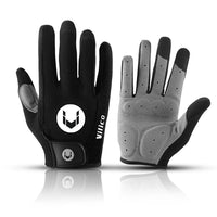 Anti-Slip Full Finger Cycling Gloves – Breathable MTB Gear for Men and Women