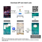 Dimmable LED Chandelier Driver – RF Remote and App Control for Dual Color Lights
