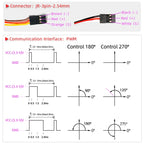 Waterproof Digital Metal Gear Servo – High Speed RC Steering for 1/8 1/10 Cars