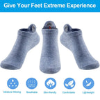 Embroidered Smiley Face Ankle Socks – Breathable Cotton for Casual Comfort