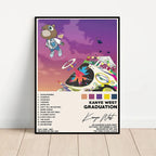 Kanye West Canvas Poster – HD Music Album Art for Home Wall Decor