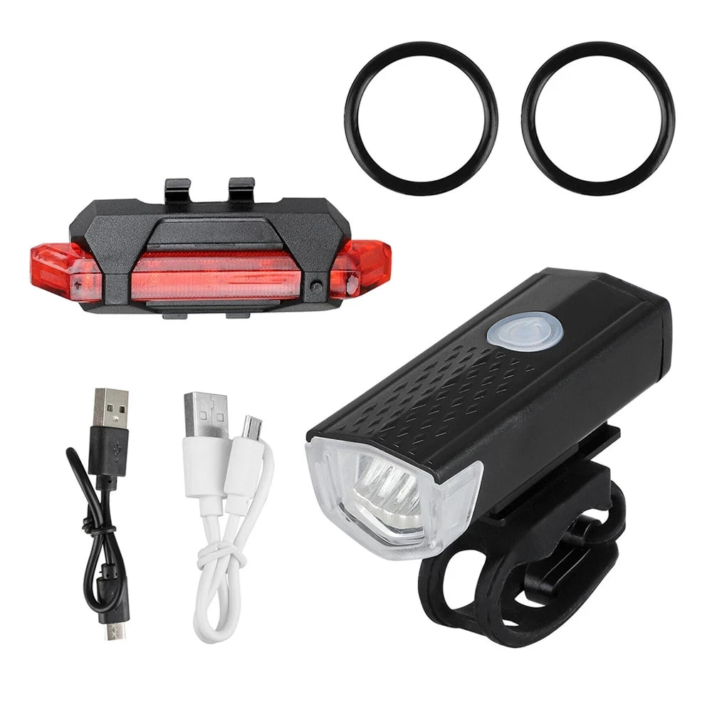USB Rechargeable LED Bike Tail Light – Waterproof Safety Lamp for Cycling