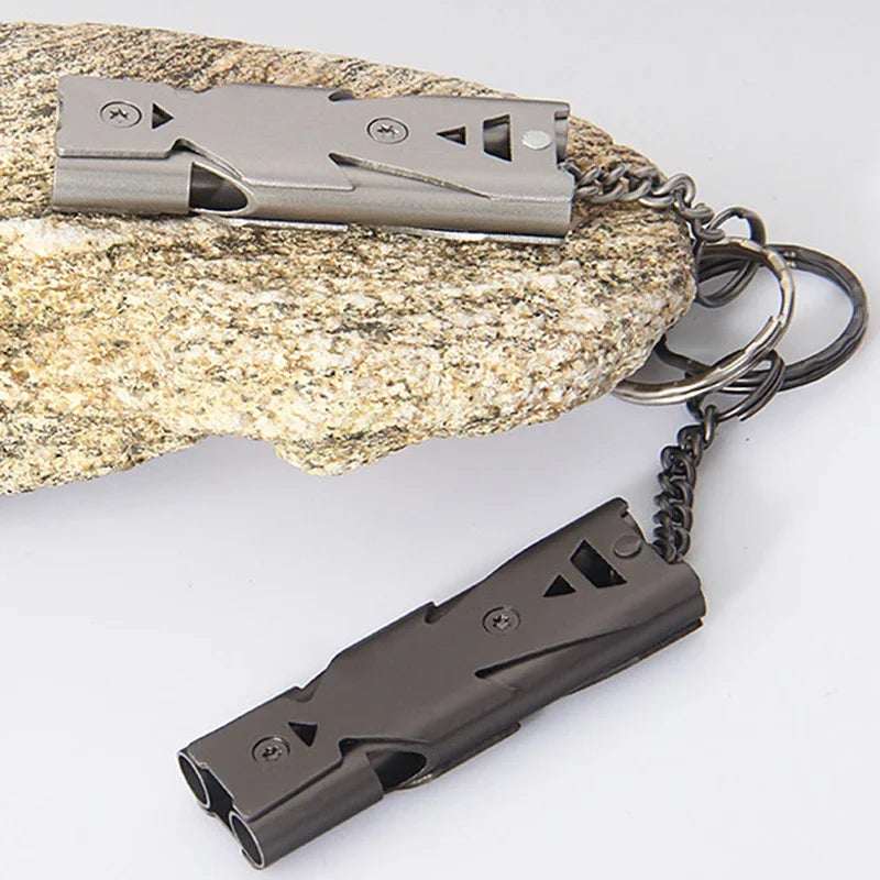 Emergency Survival Whistle – 180dB Aluminum Alloy for Outdoor Camping