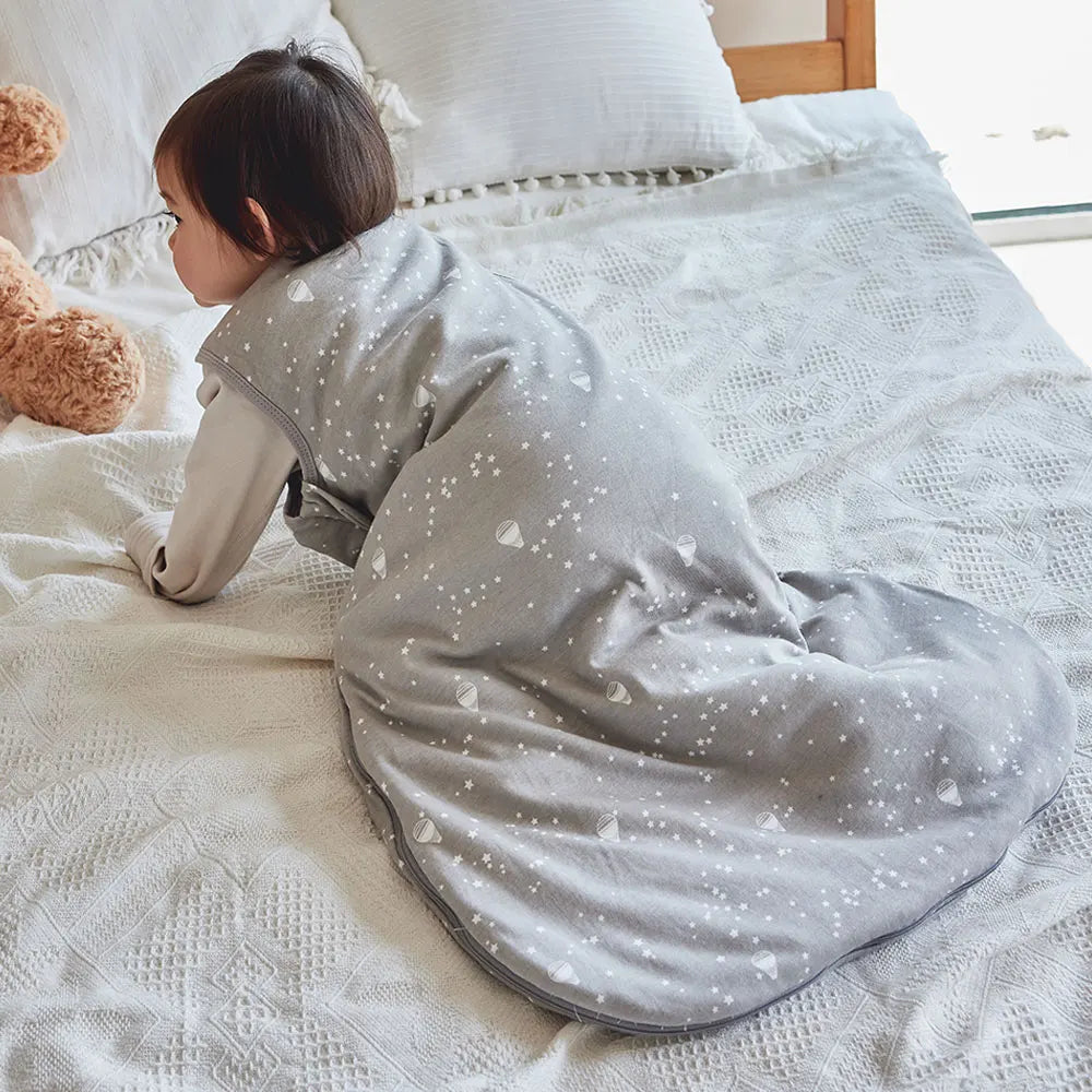 Cotton Baby Sleep Sack – 2.5 Tog Anti-Kick Sleeping Bag for 0-24 Months