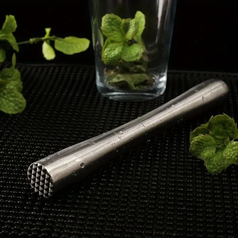 Stainless Steel Cocktail Muddler – Professional Barware for Home Bartending