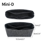 Felt Handbag Organizer – Liner Insert for Longchamp Small Tote Bags