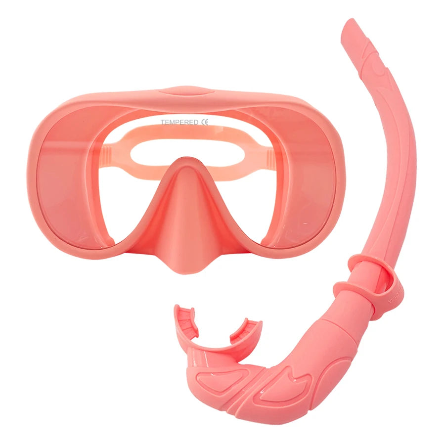 Full Face Snorkel Mask – Anti-Fog Panoramic Diving Goggles for Underwater Swimming