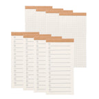 Portable Pocket Notebooks – Small 50-Sheet Memo Pads for Office and Travel