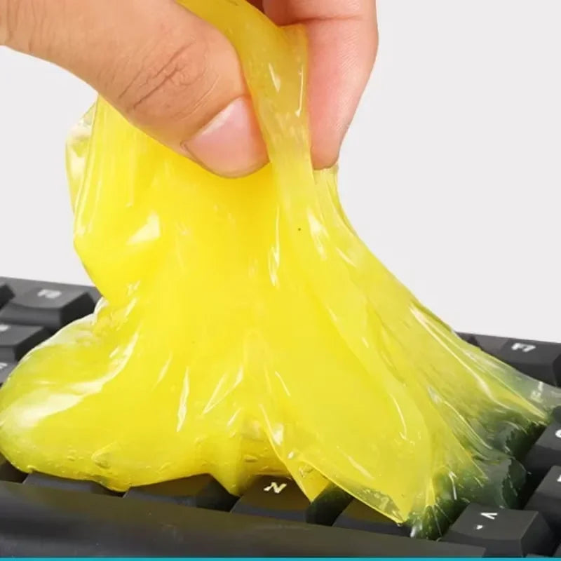Sticky Cleaning Gel – Reusable Dust Removal Mud for Car and Keyboard Detailing
