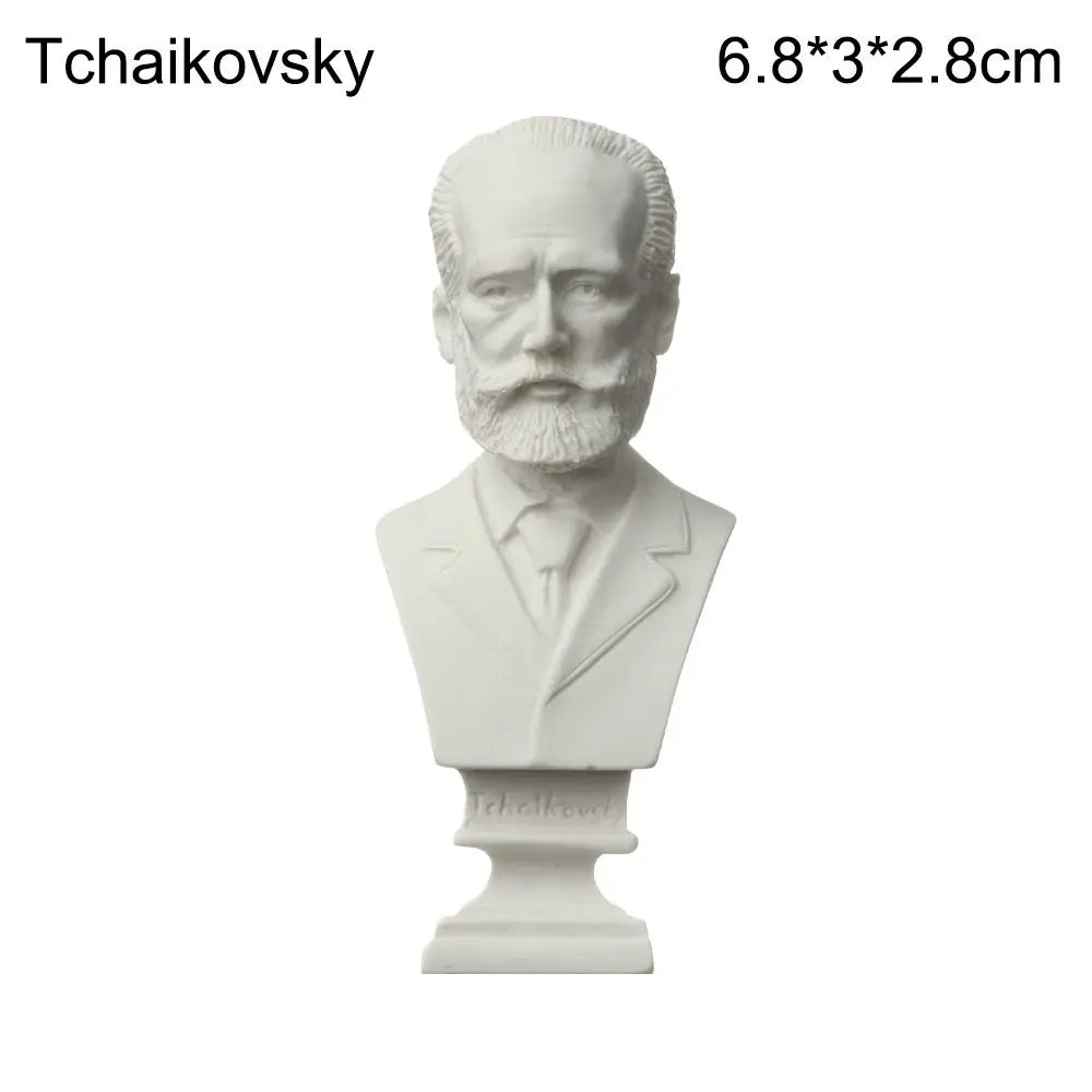 Mini Greek Mythology Bust – Plaster Sculpture for Art Drawing Practice