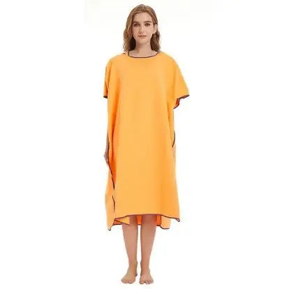 Microfiber Surf Poncho – Hooded Changing Towel for Beach and Swim