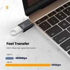 USB to USB-C Adapter – Fast Charging OTG Converter for Smartphones and Laptops