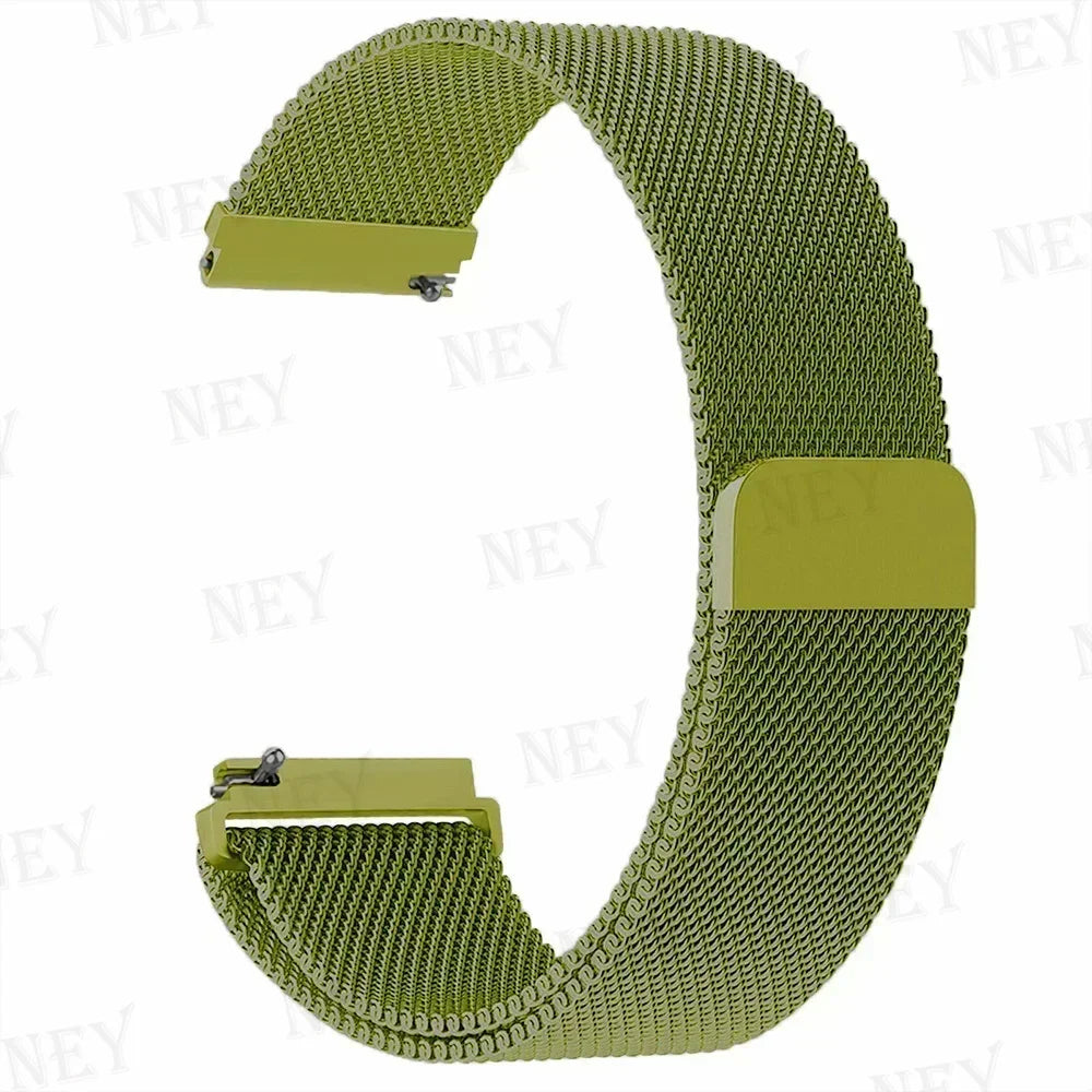Milanese Stainless Steel Watch Band – Magnetic Mesh Loop for Xiaomi Redmi