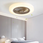 Retractable Smart Ceiling Fan – Silent Remote Control for Bedroom Decor