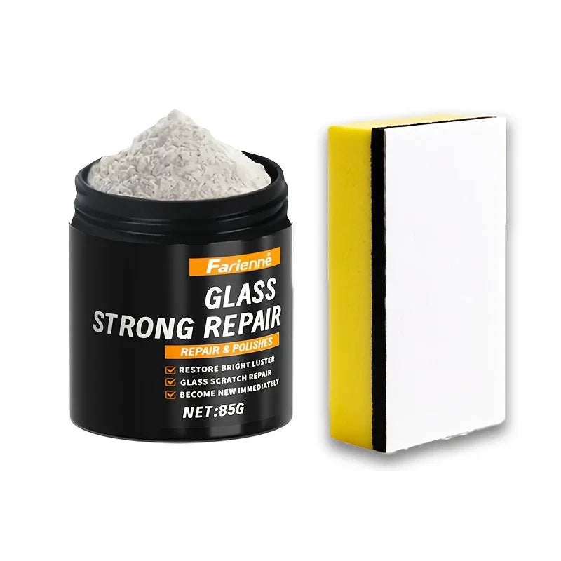 Glass Polishing Powder – Nanoscale Scratch Repair for Clear Surfaces
