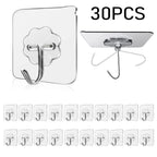 Self-Adhesive Wall Hooks – Waterproof and Oilproof for Kitchen Bathroom