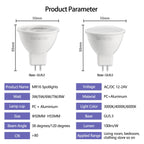 MR16 LED Spotlight Bulb – 6W GU5.3 Energy Efficient Lamp for Home Lighting