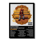 Kanye West Canvas Poster – HD Music Album Art for Home Wall Decor