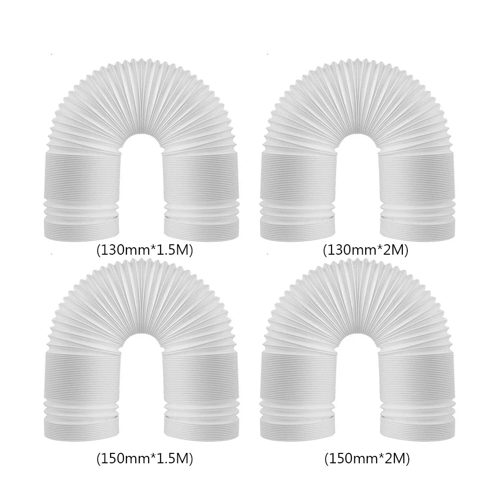 Telescopic Duct Exhaust Hose – 130/150mm Flexible Vent for Mobile Air Conditioner