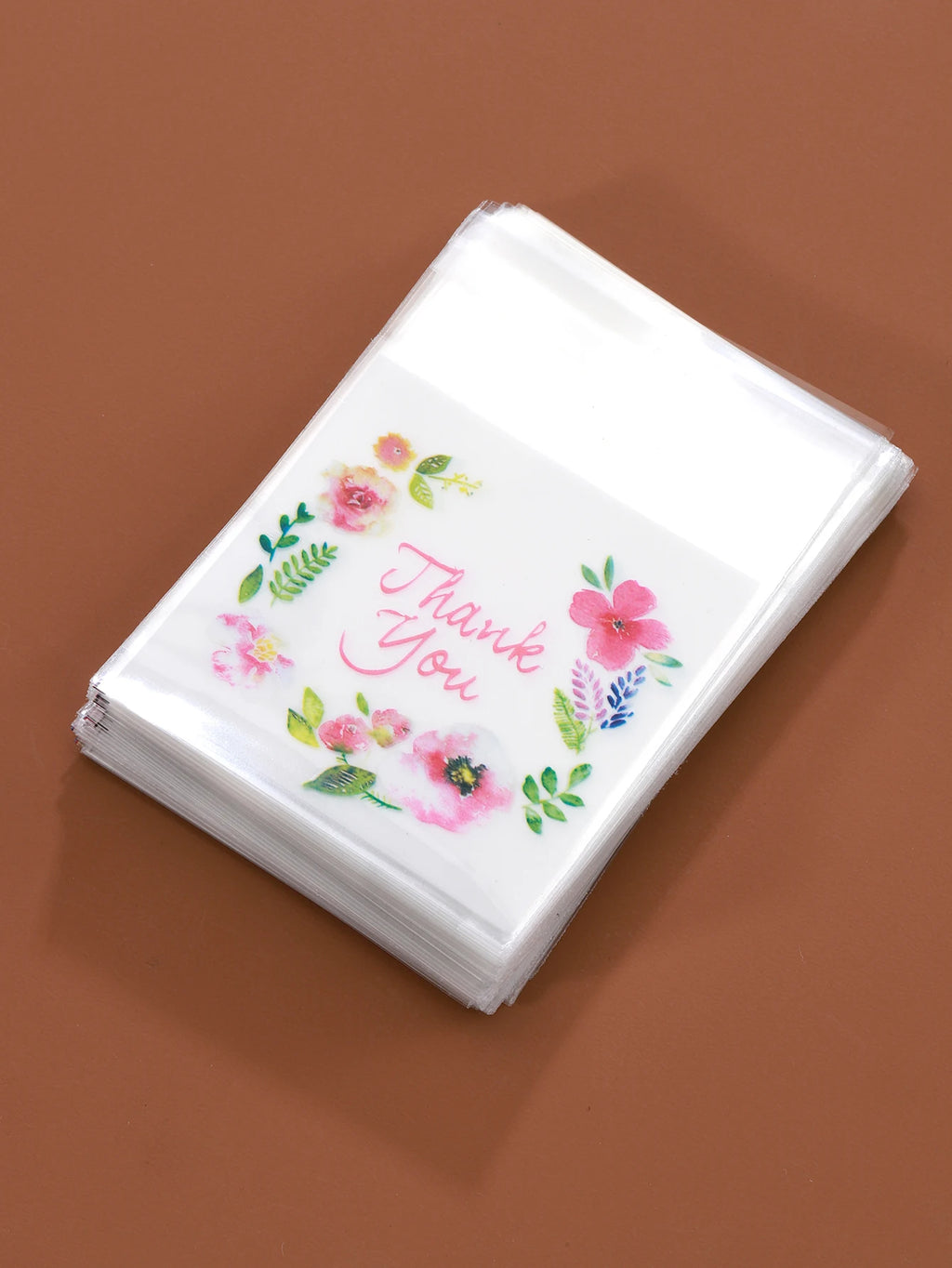 Self-Adhesive Flower Pouches – Colorful Plastic Bags for Gift Packaging