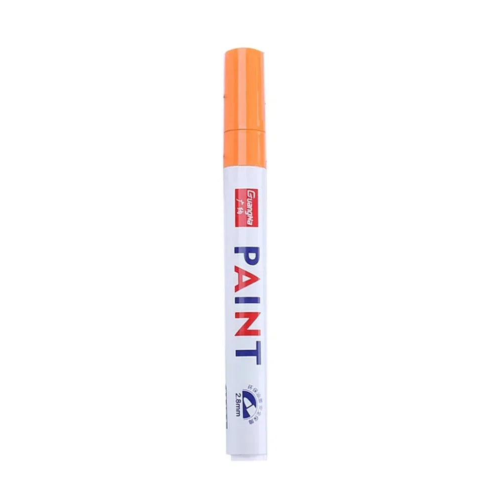 Permanent Paint Marker – Waterproof Oily Ink for Car Tires and Metal