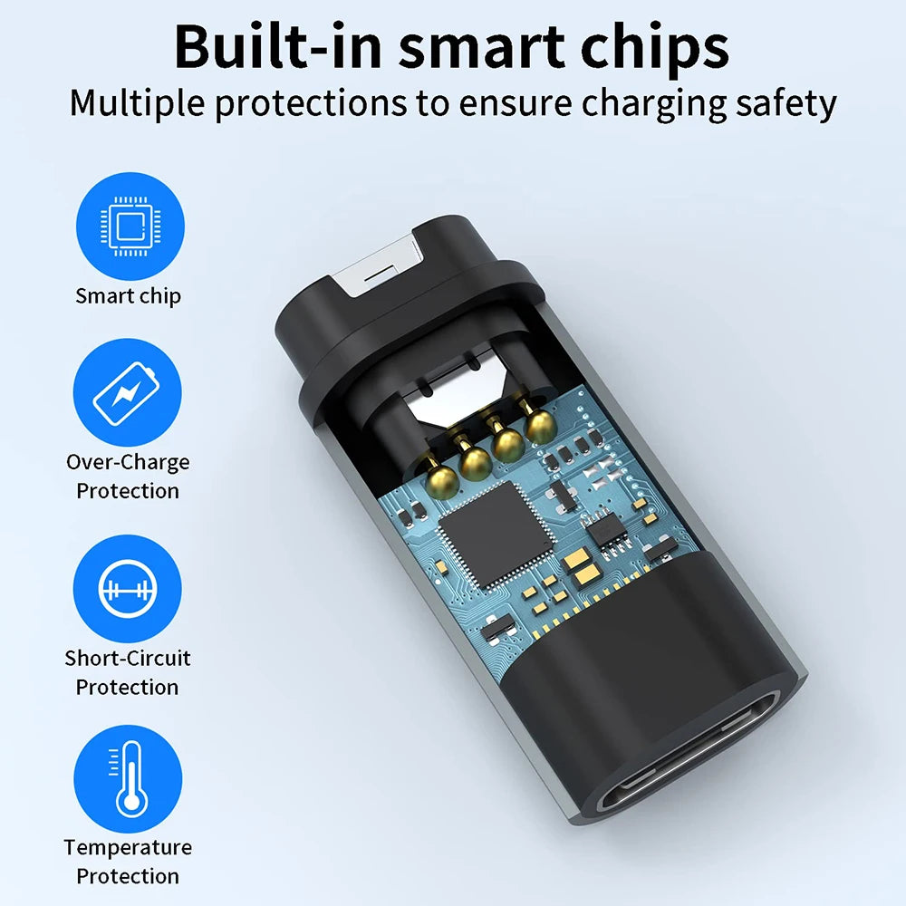 Portable Charging Adapter – Multi-Port Converter for Garmin Smartwatches