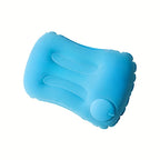 Portable Inflatable Travel Pillow – Ergonomic Neck and Waist Support for Flights