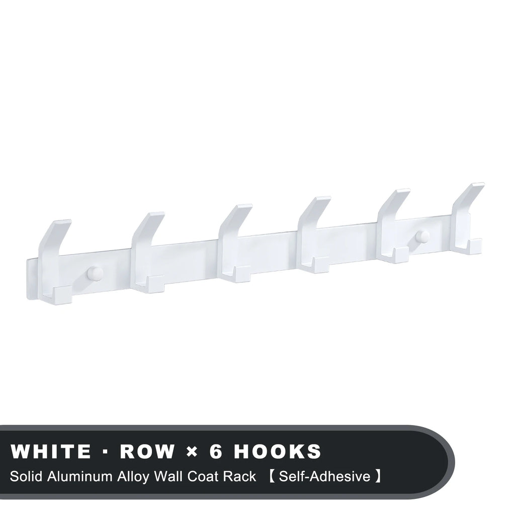 Self-Adhesive Wall Hooks – Heavy Duty Hangers for Bathroom Kitchen Storage