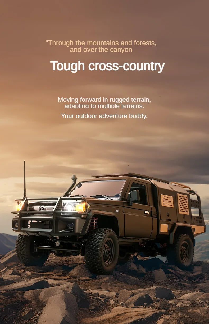 1/12 4WD RC Pickup Truck – Remote Control Off-Road Climbing Toy for Kids