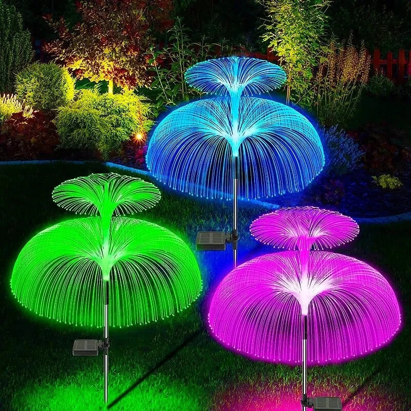 Solar Jellyfish Lights – Color Changing LED for Garden Pathway Decor