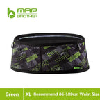Woven Elastic Sports Waist Belt – Race Number Holder for Triathlon Marathon