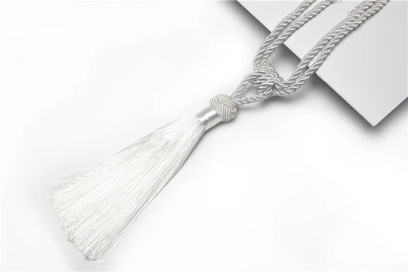Handmade Tassel Curtain Tieback – Decorative Drapery Holdback for Home Decor