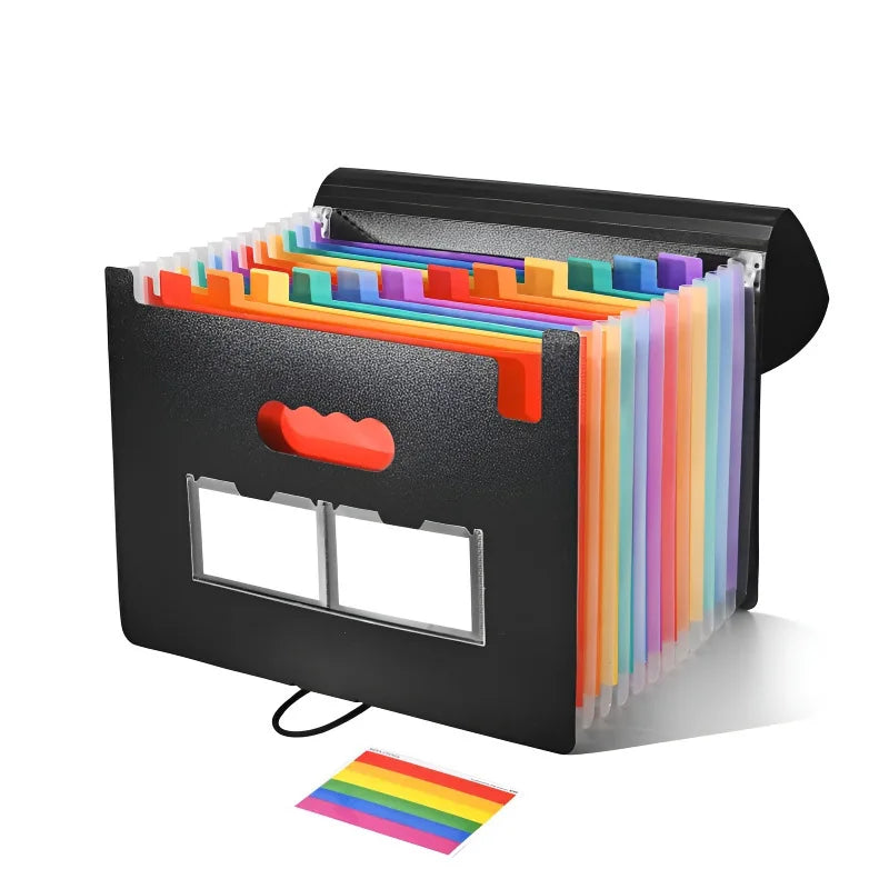 Expandable File Folder – 25 Pocket Accordion Organizer for Documents