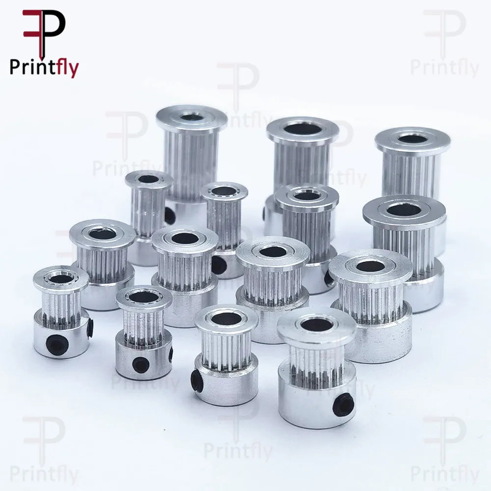 GT2 Timing Pulley – Precision Metal Gear for 3D Printer Drive Belts
