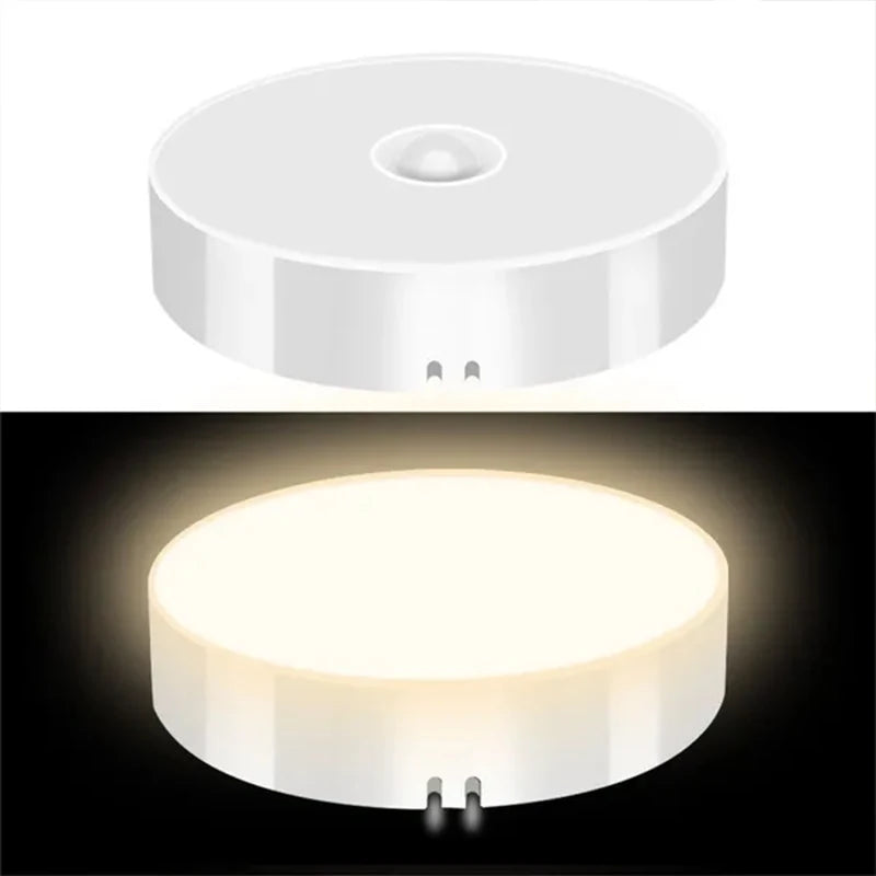 USB Rechargeable LED Motion Sensor Light – Wireless Under Cabinet Lamp