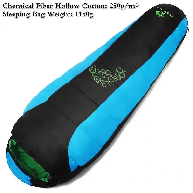 Thermal Cotton Sleeping Bag – Four-Hole Thickened Design for Winter Camping